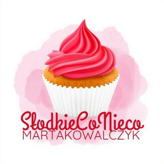 Słodkie co nieco - logo cukierni - Marta Kowalczyk
